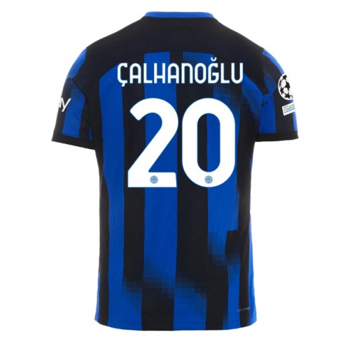 Fotbalové Dres Inter Milan Hakan Calhanoglu #20 Domácí 2023-24 Krátký Rukáv